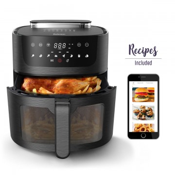 Rohnson Air Fryer με Wi-Fi 8lt Μαύρο R-2858